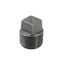 1/2 in. MIP Malleable Iron Black Pipe Plug - 1-Pack