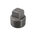 3/4 in. MIP Malleable Iron Black Pipe Plug - 1-Pack