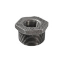 1-1/4 in. x 3/4 in. MIP x FIP Malleable Iron Black Pipe Hex Bushing Fitting - 1-Pack