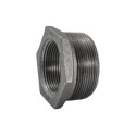 2 in. x 1-1/2 in. MIP x FIP Malleable Iron Black Pipe Hex Bushing Fitting - 1-Pack