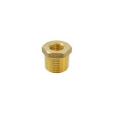 ProLine 1/2 in. MIP x 1/4 in. FIP Reducing Brass Hex Bushing Fitting - Threaded, 1-Pack