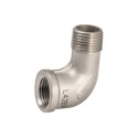 ProLine 1/2 in. MIP x 1/2 in. FIP Stainless Steel Street Elbow Fitting, 90° - Threaded, 1-Pack