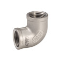 ProLine 3/4 in. FPT x 3/4 in. FPT Stainless Steel Elbow Fitting, 90° - Threaded, 1-Pack