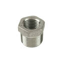 ProLine 1/2 in. MIP x 1/4 in. FIP Reducing Stainless Steel 304 Hex Bushing Fitting - Threaded, 1-Pack