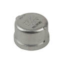 ProLine 1 in. FIP Stainless Steel 304 Pipe Cap - Threaded, 1-Pack
