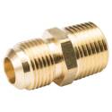 ProLine Series 1/2-Inch Flare X 1/2-Inch MIP Brass Union Half