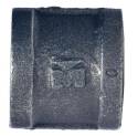 3/8 in. x 3/8 in. FIP x FIP Malleable Iron Black Pipe Coupling Fitting - 1-Pack