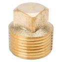 ProLine 1/4 in. MIP Brass Pipe Plug - , 1-Pack