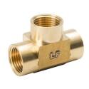 ProLine 1/4 in. x 1/4 in. x 1/4 in. Brass FIP Tee Fitting - Threaded, 1-Pack