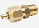 1/4 in. Compression x 1/8 in. MIP Brass Pipe ProLine Reducing Connector - 1-Pack