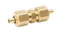 ProLine 1/4 in. Compression x 1/4 in. Compression Brass Union Fitting - 1-Pack