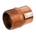 Mueller 1/2-Inch Wrot Copper X  Male Adapter