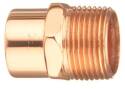Mueller 1/2-Inch X 3/8-Inch Male Wrought Copper Adapter