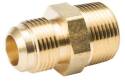 ProLine 5/8-Inch Flare X 1/2-Inch MIP Brass Flare Union Half Fitting