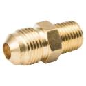 ProLine Series 3/8-Inch Flare X 1/4-Inch MIP Brass Union Half