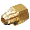 ProLine 3/8 in. Flare x 1/2 in. FIP Brass Pipe Coupling - 1-Pack