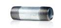 4 in. x 3/8 in. Steel Galvanized Pipe Nipple - Threaded, Schedule 40, 1-Pack
