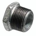 1/2-Inch x 3/8-Inch, MPT X FPT, Galvanized Malleable Iron Hex Pipe Bushing