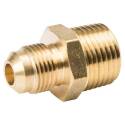 ProLine Series 3/8-Inch Flare X 1/2-Inch MIP Brass Union Half