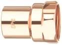 Mueller 1/2-Inch Wrot Copper X Female Adapter