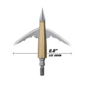 2.0-Inch 125-Grain, Beast Broadhead, 3-Pack