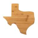 Texas-Shaped Bamboo Cutting Board