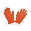 Orange Rv Sanitation Disposable Nitrile Gloves 30-Pack