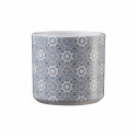 3.1-inch Blue-Gray Mosaic Livorno Indoor Ceramic Pot