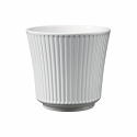 4.7-Inch White Delphi Indoor Pot
