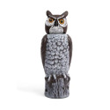 18-Inch Hand Painted Rotating-Head Owl