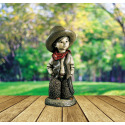 18-Inch Little Dreamers Cowboy Statue