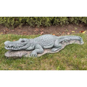 Alligator Piped Statue
