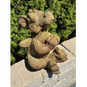Paddy The Peaceful Dragon Garden Statue In Relic Sargasso Finish