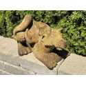 Scout The Playful Dragon Garden Statue In Relic Sargasso Finish