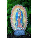 20-Inch Lady Of Guadalupe Garden Statue In Hi-Tone Finish