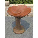 Heart Of Hearts Birdbath In Relic Hi-Tone Finish