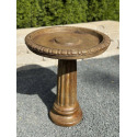 Fluted Birdbath In Gardenstone Finish