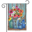 Farm Fresh Flowers Spring Garden Flag