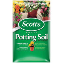 1-Cubic Foot Premium Potting Soil with Fertilizer
