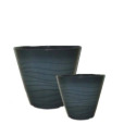 9.5-Inch Sea Blue Aegean Sea Wave Planter