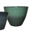 11-Inch Cottage Sea And Malachite Mazu Planter