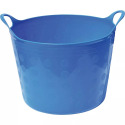 4.2-Gallon Flex Tub Storage Bin In Sky Blue