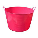 4.2-Gallon Flex Tub Storage Bin In Pink
