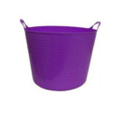 4.2-Gallon Flex Tub Storage Bin In Purple
