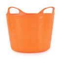4.2-Gallon Flex Tub Storage Bin In Orange