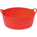 4-Gallon Short Flex Tub In Red