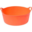 4-Gallon Short Flex Tub In Orange