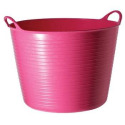 7-Gallon Flex Tub Storage Bin In Pink