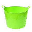 12-Gallon Flex Tub Storage Bin In Green