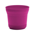 5-Inch Diameter Saturn Planter In Fuchsia
